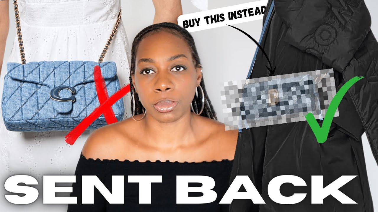 WHY I *very quickly* RETURNED MY DENIM COACH QUILTED TABBY 26 & WHAT TO BUY INSTEAD 😏