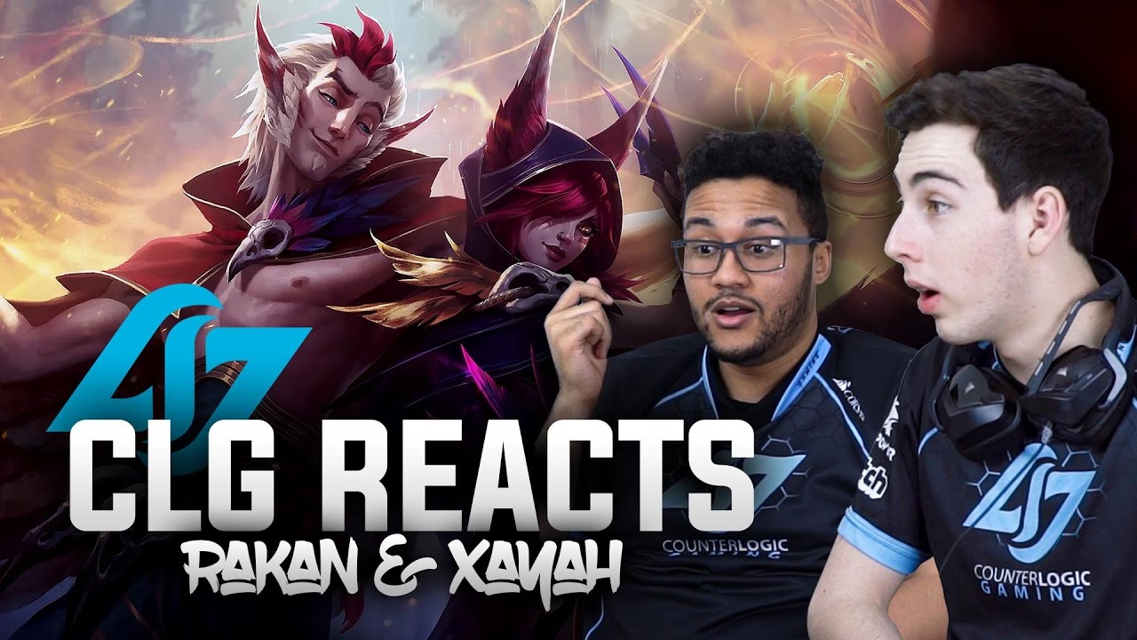 CLG REACTS | Rakan & Xayah Champion Reveal