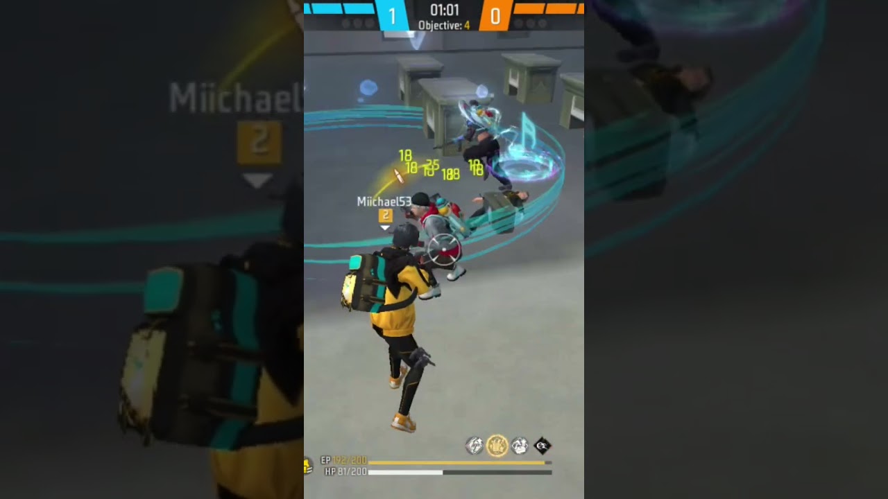 Quick 1v3 in Diamond Lobby / Free Fire Max #freefire #manrade #funny 😂😂