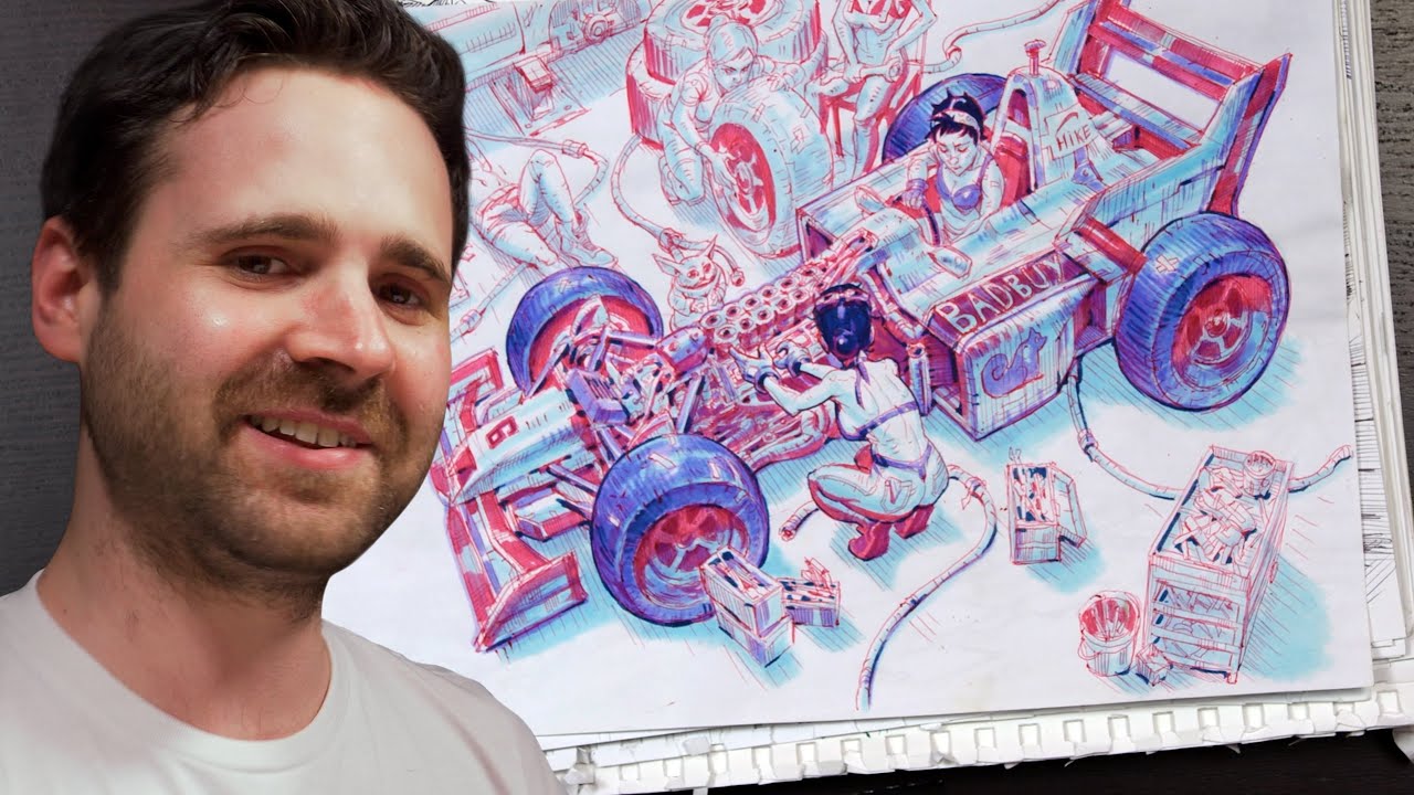 Valorant Artist's Ingenious Sketchbook Tour