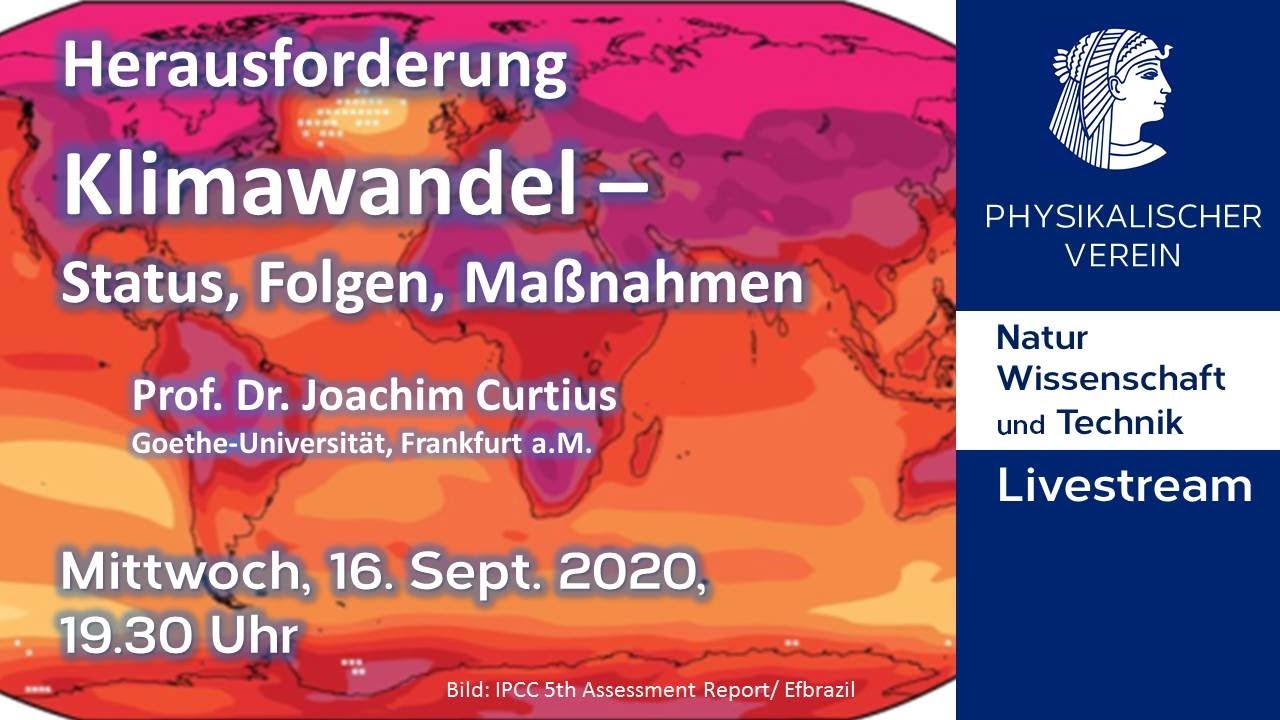 Herausforderung Klimawandel – Status, Folgen, Maßnahmen