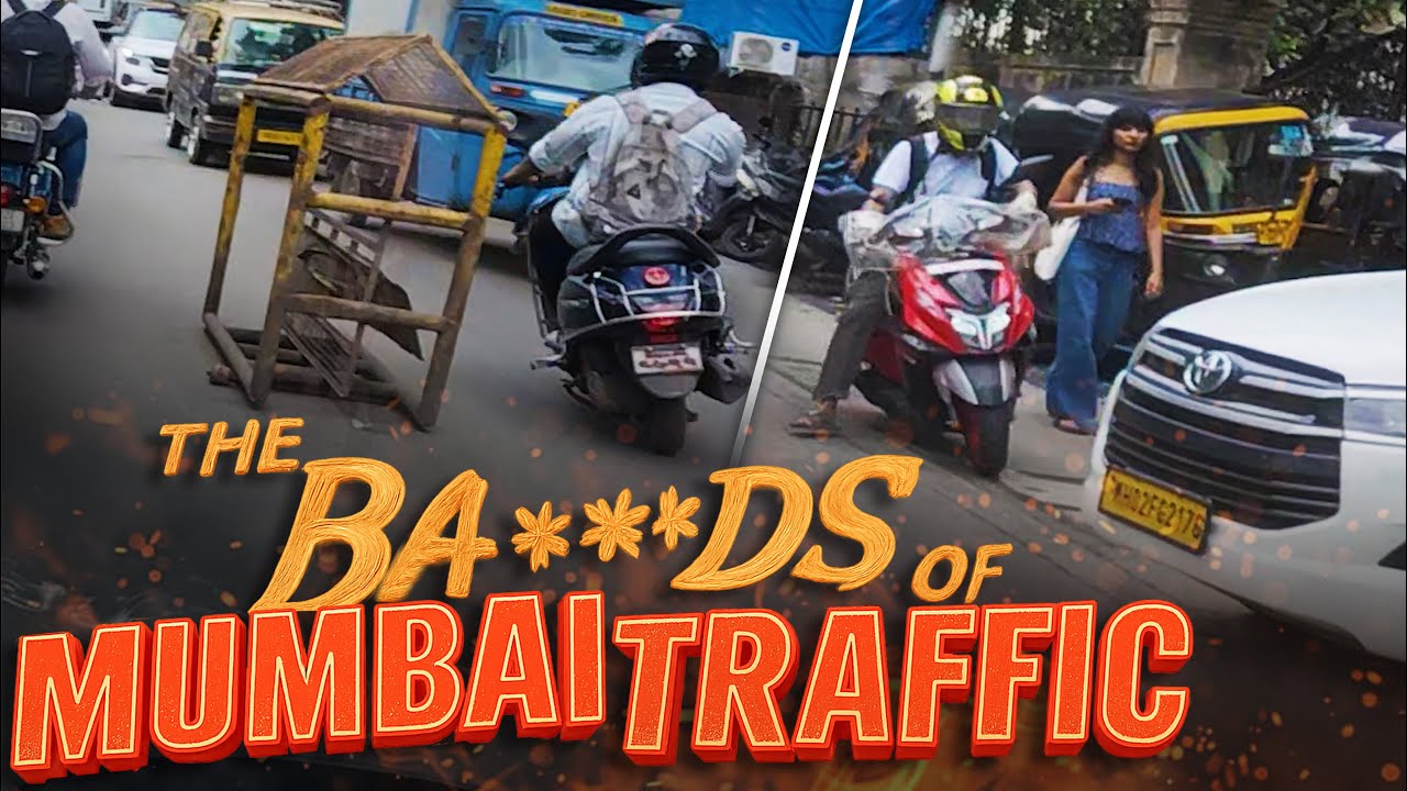 MUMBAI TRAFFIC is WILD | Daily Observations #115