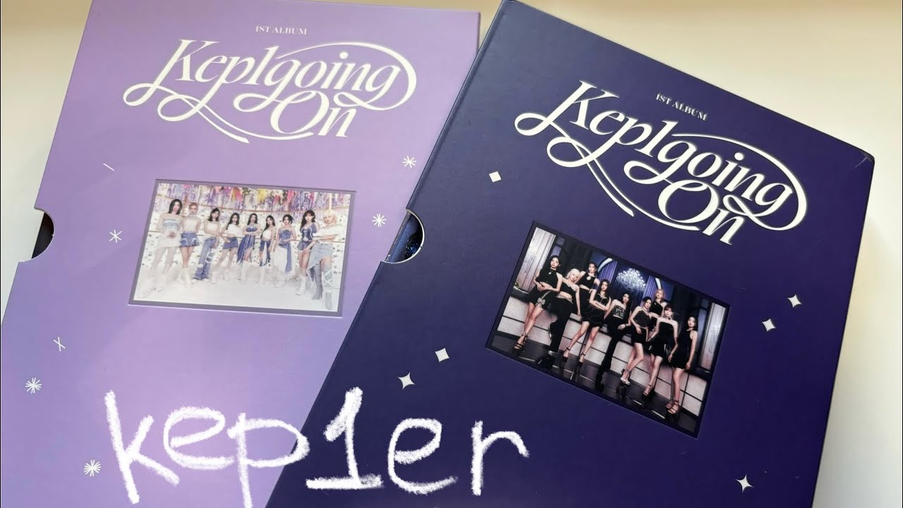 ✧ распаковка альбома Kep1er - 1st album 'Kep1going On' | unboxing ✧
