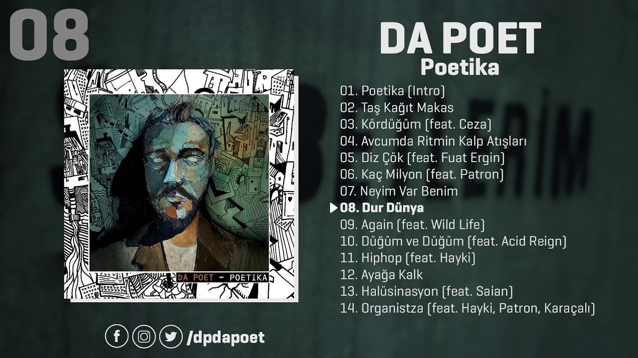 Da Poet - Dur Dünya | Poetika (Official Audio)