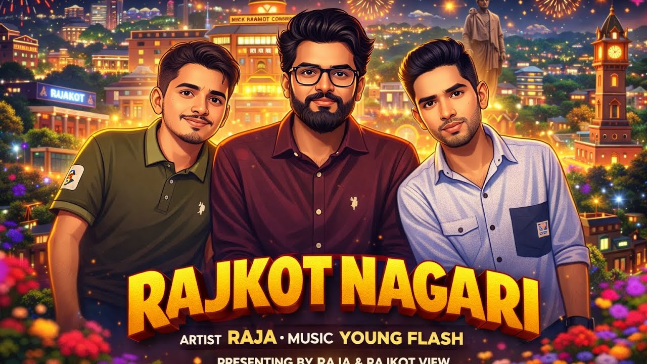 Rajkot Nagari | Raja | Young Flash | Official Music Video 2026 | Rajkot Anthem | Gujarati Rap Song