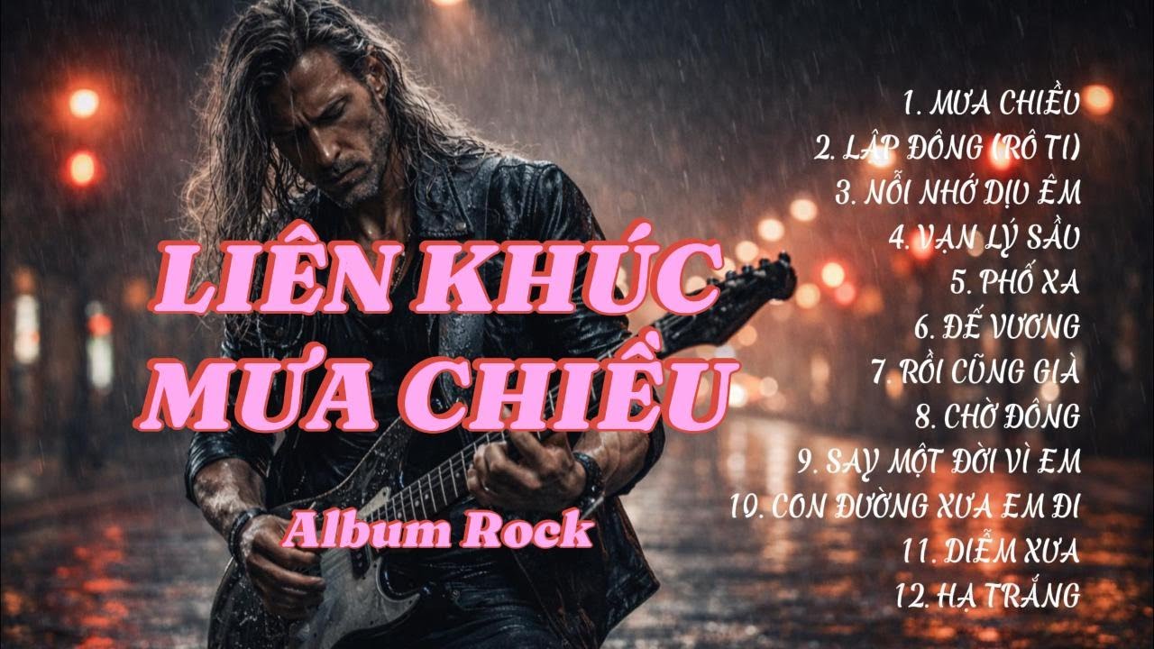 LIÊN KHÚC ROCK: MƯA CHIỀU - LẬP ĐÔNG (Rô TI) - DIỄM XƯA - HẠ TRẮNG - CON ĐƯỜNG XƯA EM ĐI | #mrrocky