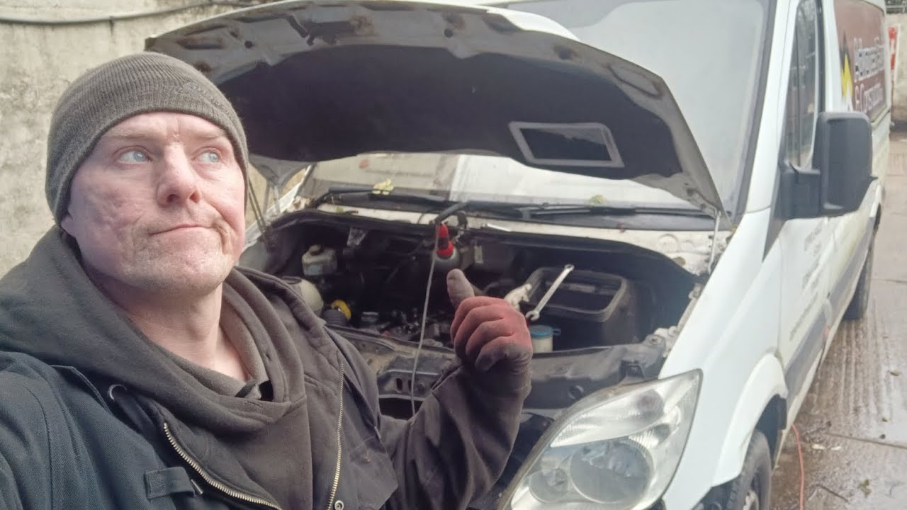 Mercedes Sprinter OM646 injector return pipe removal after Black Death