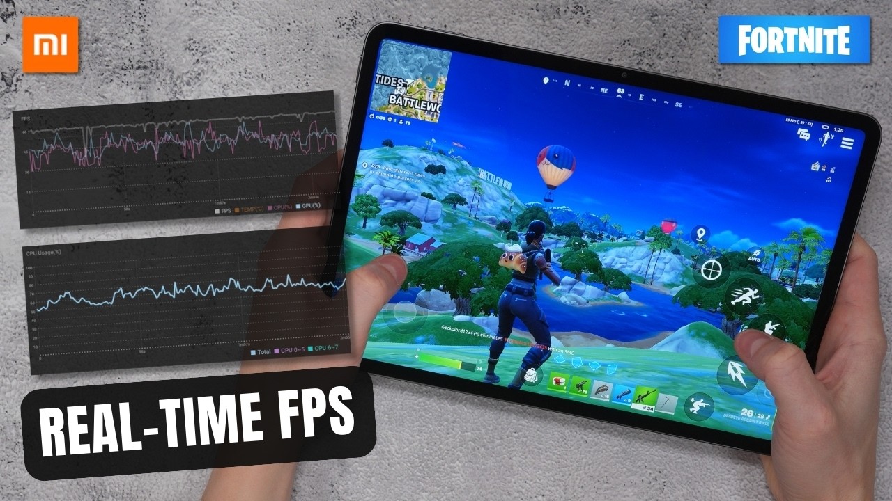 Xiaomi Pad 7 Fortnite | Is It Playable? (FPS Test)