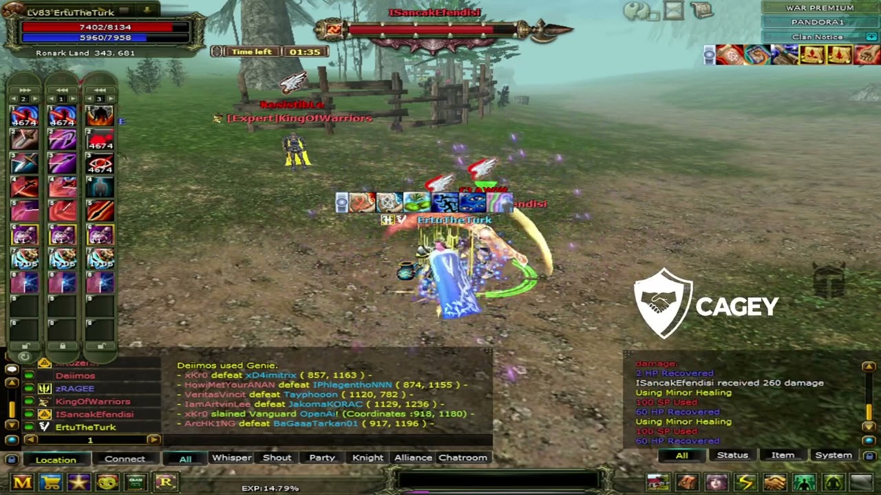 KhangNOCHA vs EziklerinEfendisi  PANDORA 1V1 @OfficialNTTGame​