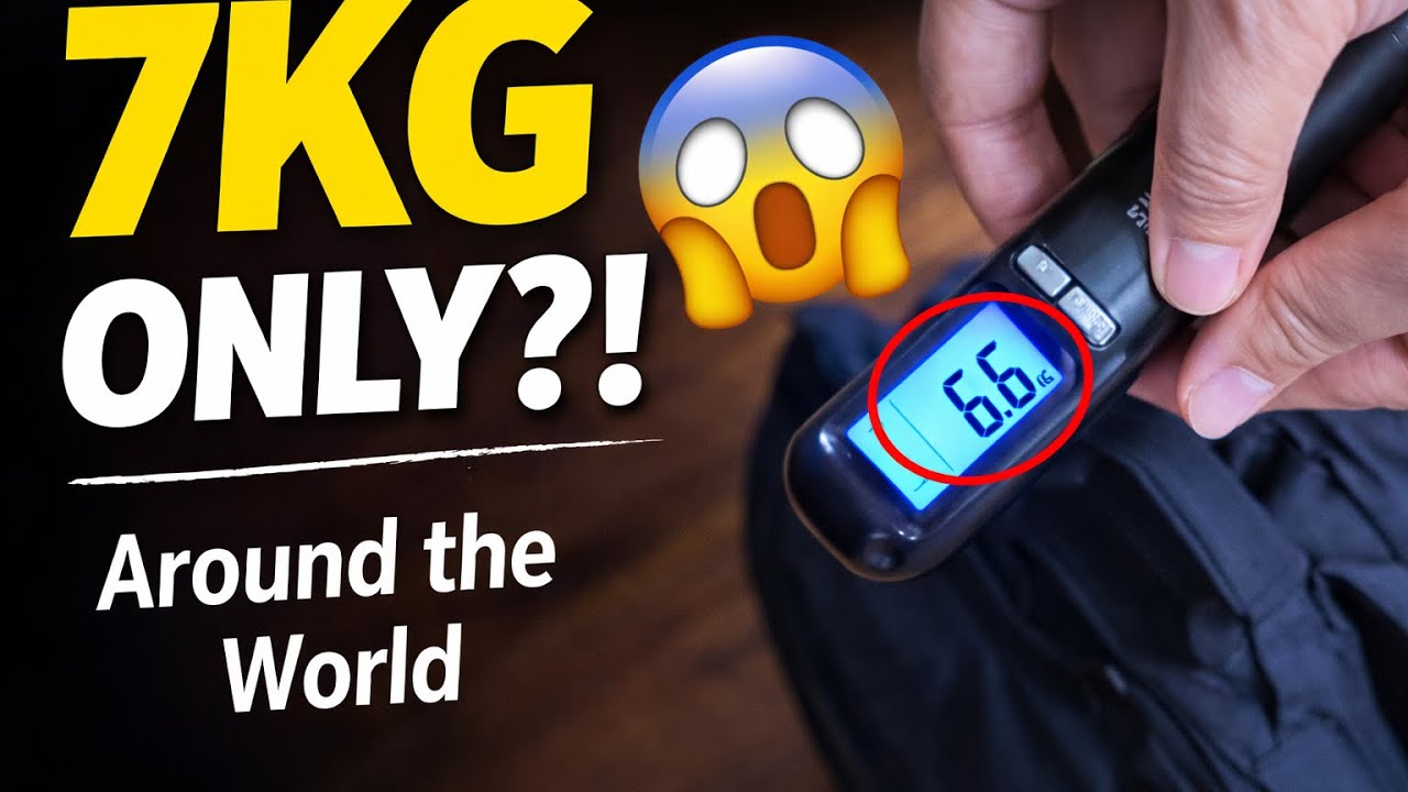 Preparing for flying  - Carry-On Bags only for traveling around the world