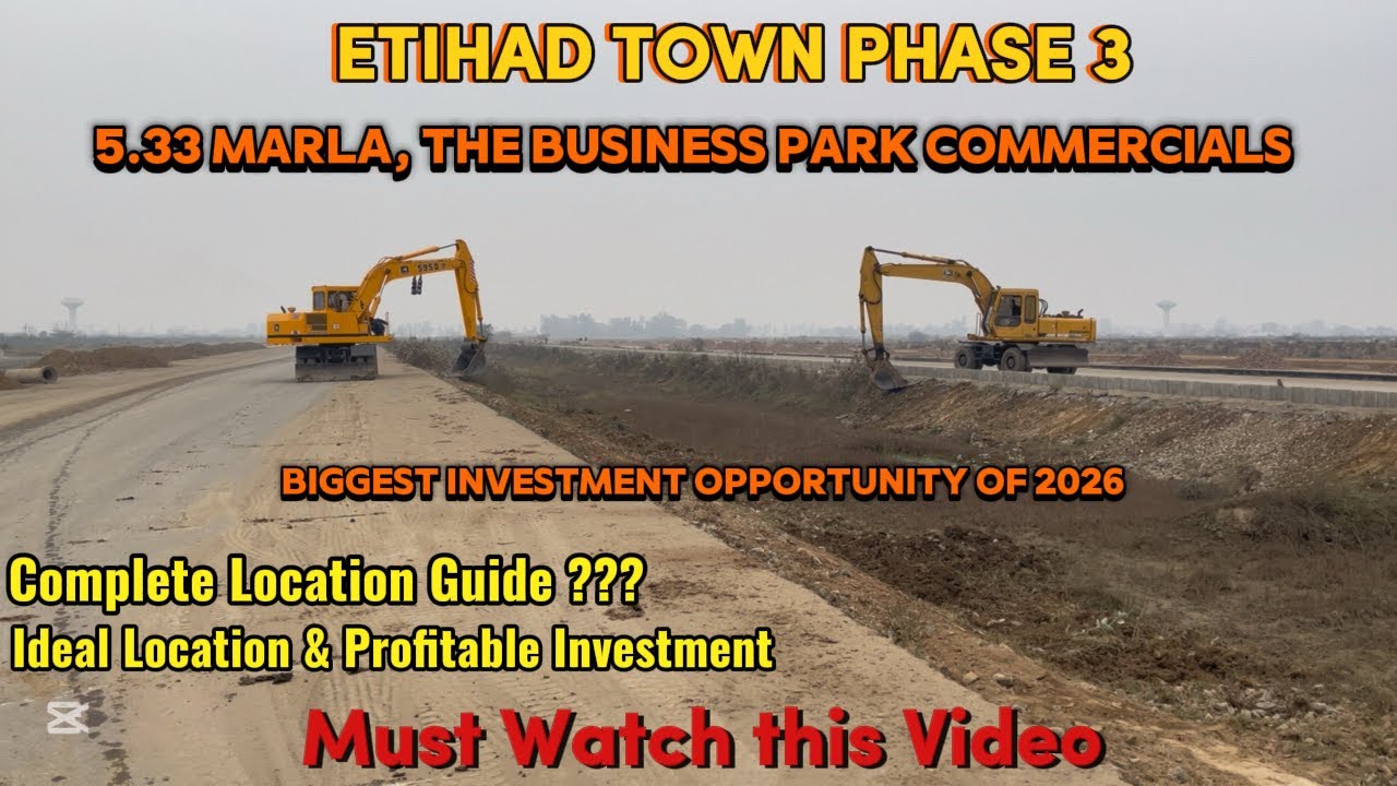 Последние новости о третьем этапе строительства Etihad Town | Коммерческая недвижимость в бизнес-...