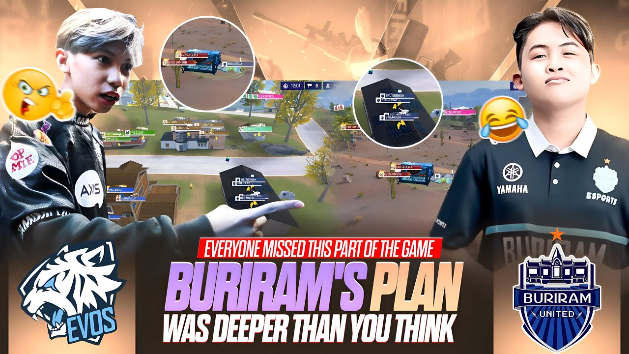 Why Did EVOS Fall Into Buriram’s Trap?...2 vs 20 Situation… Still Booyah!🤯