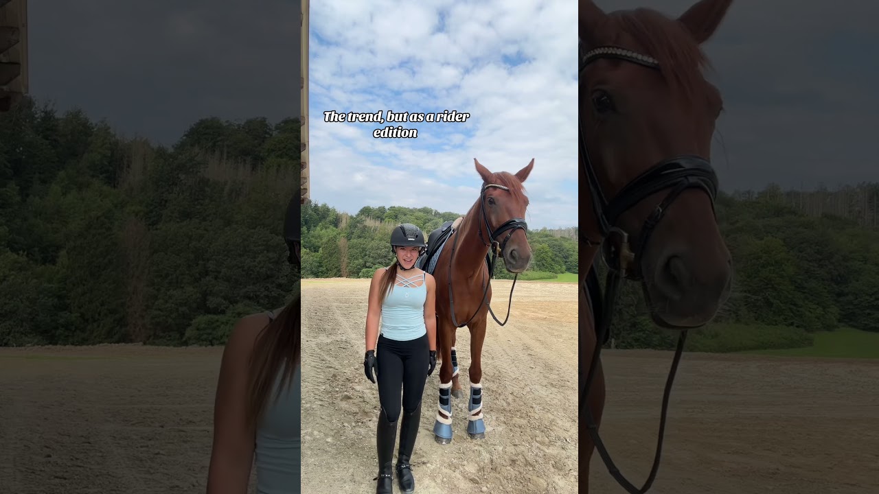 Trend nachmachen ❤️ #horse #pferde #trend #trendsound #equestrian #marinaschuster