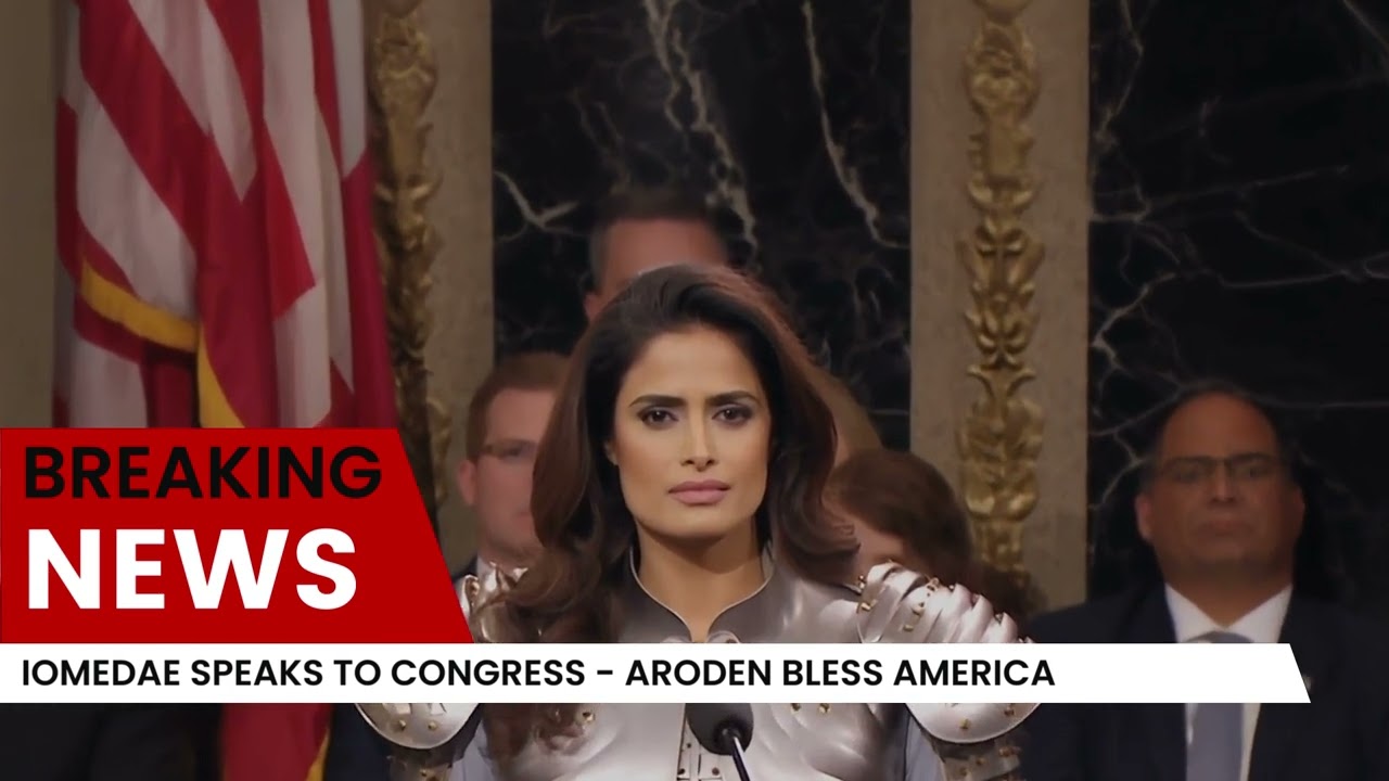 IOMEDAE SPEAKS TO CONGRESS   ARODEN BLESS AMERICA