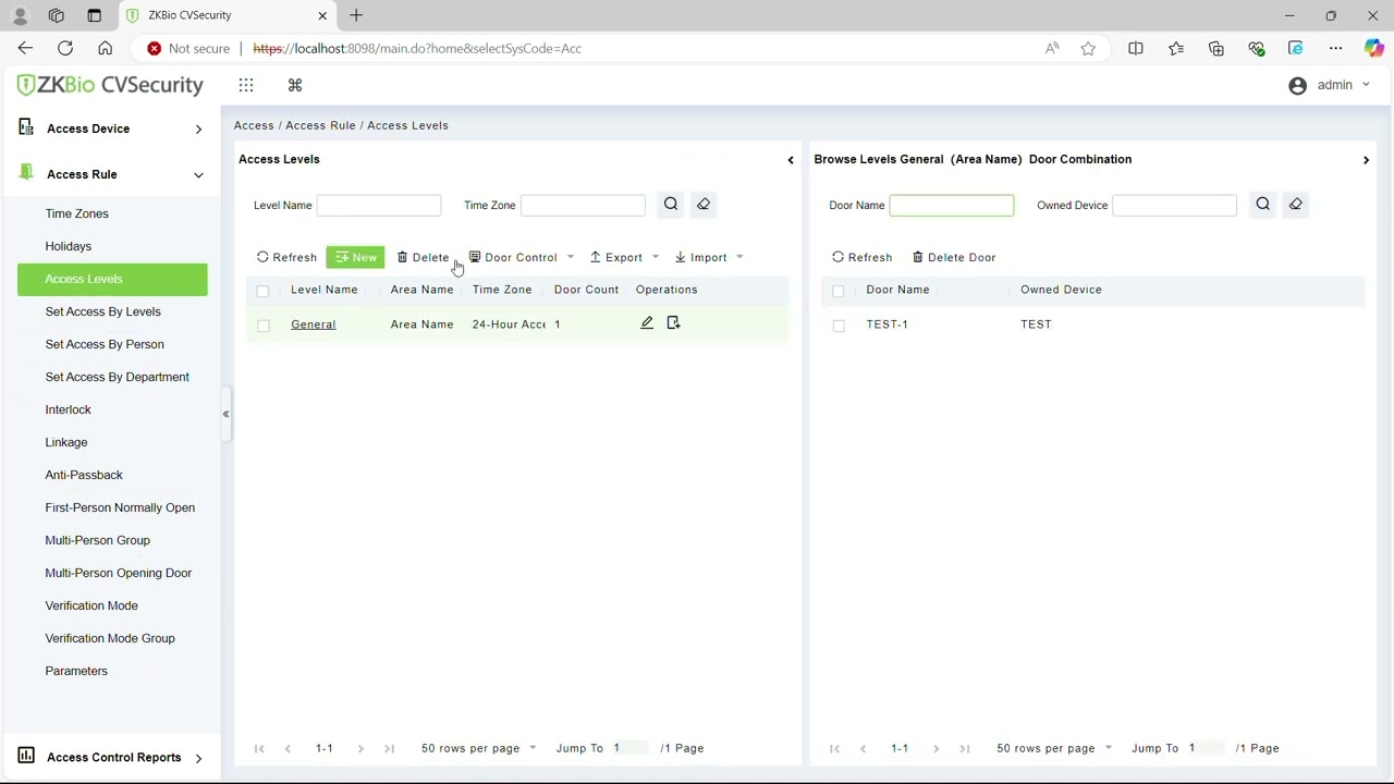ZKBio CVSecurity - HOW TO ADD USERS AND SET ACCESS LEVEL - Steps