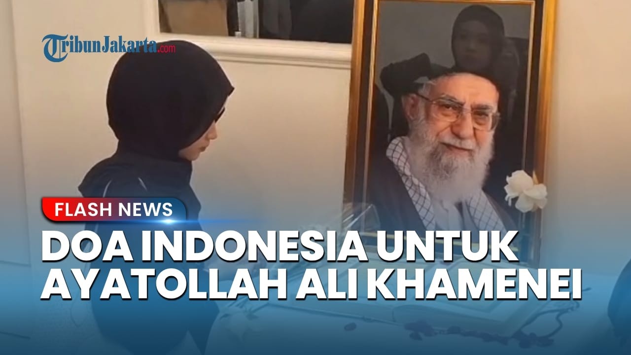 Tangis, Peluk, dan Tahlil Warnai Doa Bersama untuk Ali Khamenei di Kediaman Kedubes Iran di Jakarta