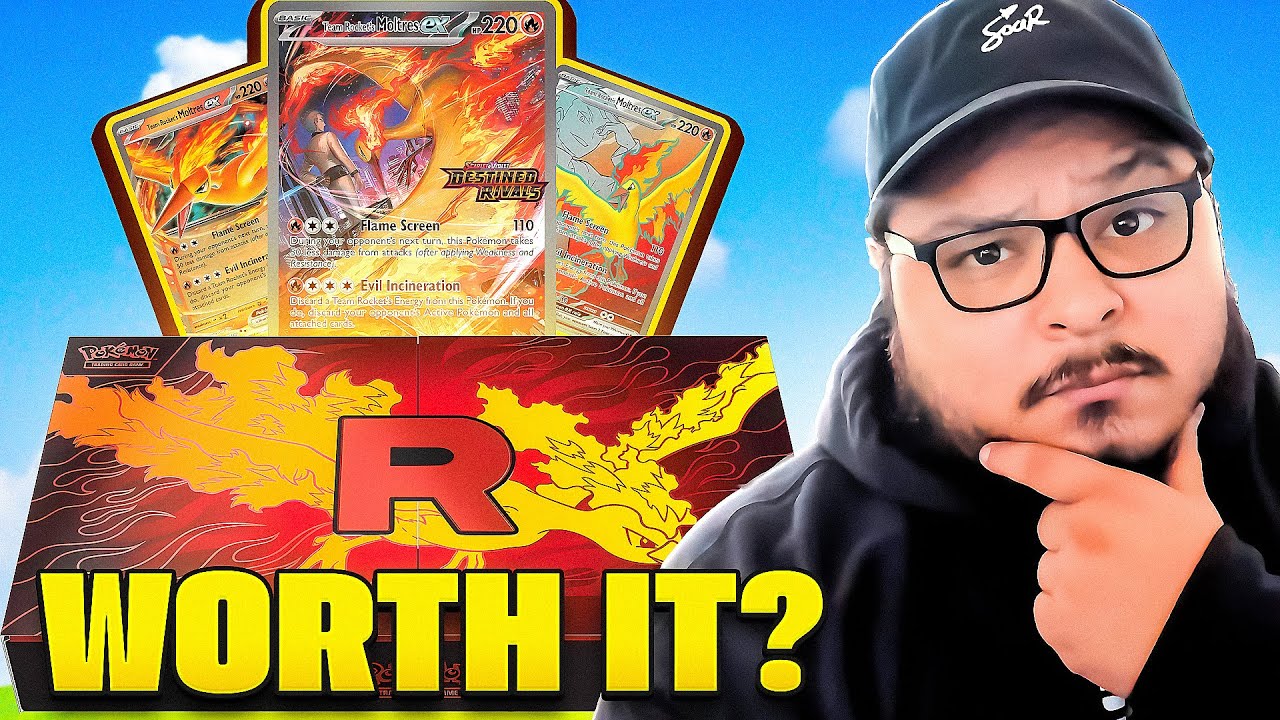 Открываем НОВУЮ коробку Moltres UPC от Pokemon Team Rocket заранее!