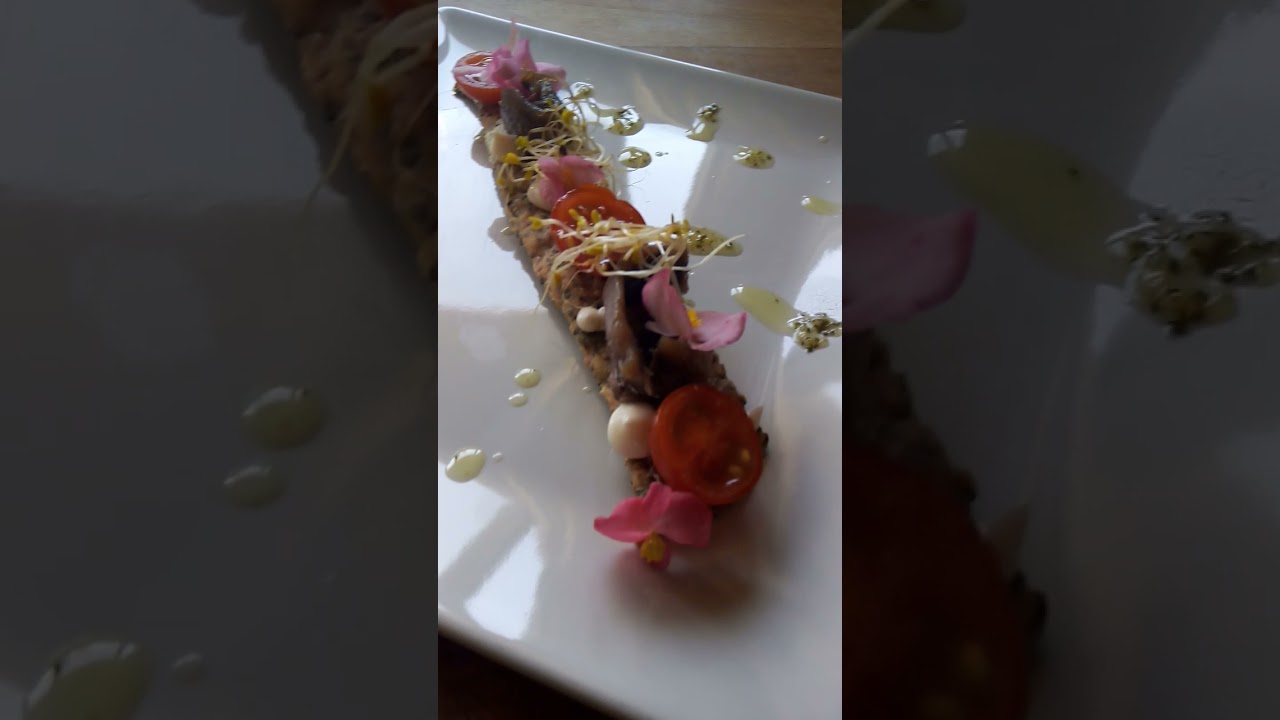 PAN crujiente con anchoa