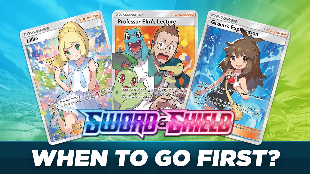 When to Go First? New Sword & Shield Turn 1 Rules (Pokemon TCG)