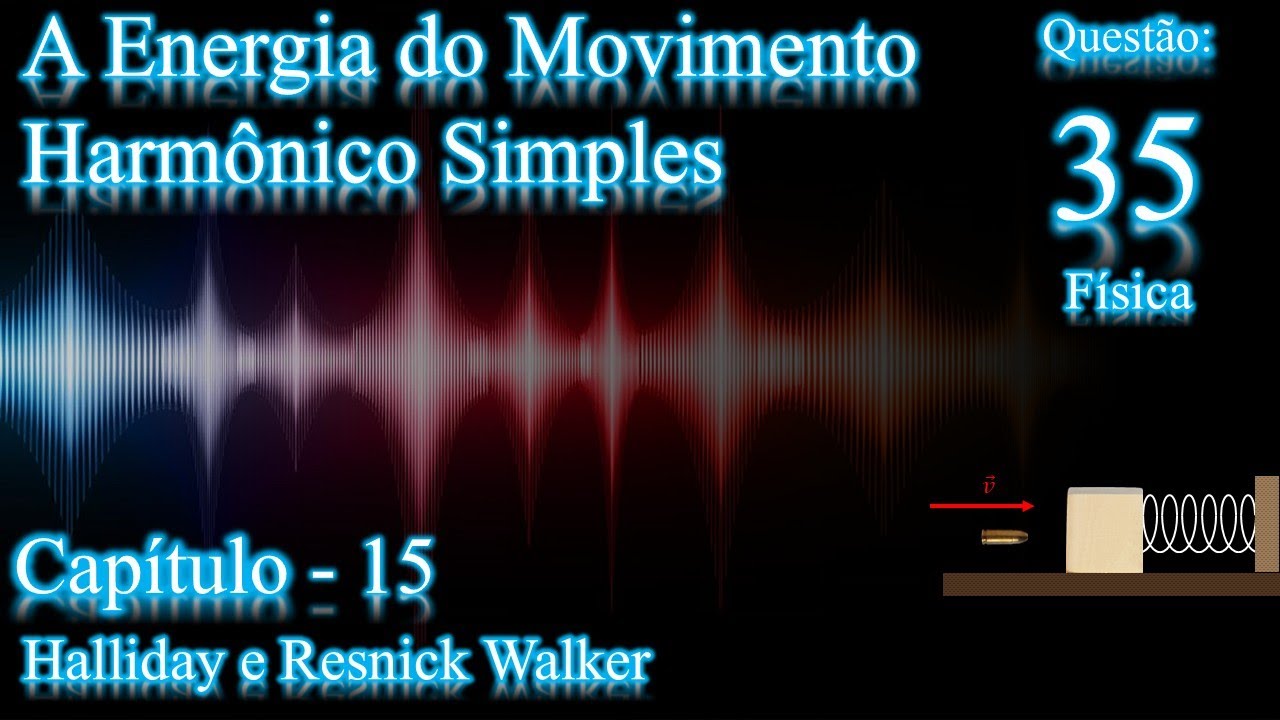 Questão 35 - Capítulo 15 - Física (Oscilações)