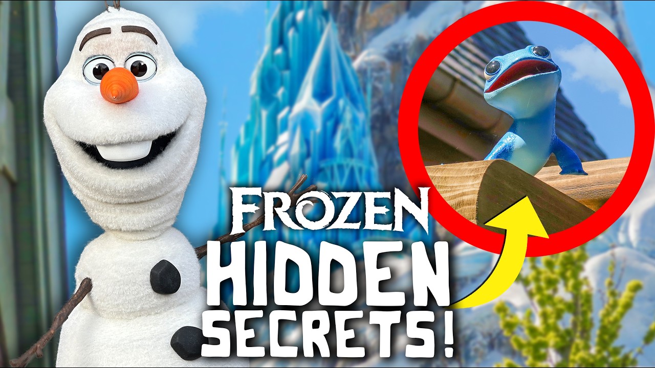Top 10 Hidden Secrets, Tips & Tricks in World of Frozen at Disneyland Paris- Disney Adventure World