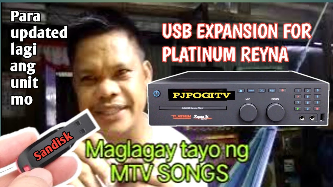 ADDING MTV SONGS FOR PLATINUM REYNA/ USB EXPANSION REYNA [PJPOGITV]