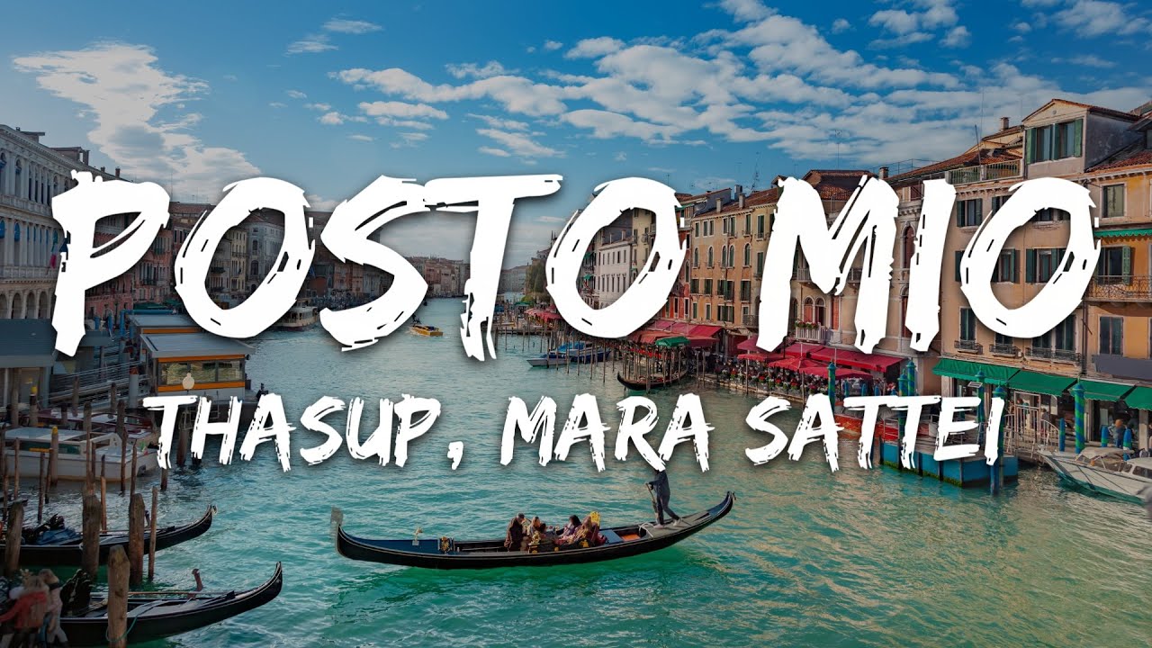 thasup, Mara Sattei - POSTO MIO (Testo/Lyrics)