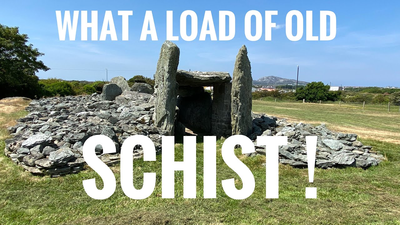 Exploring Trefignath, Holy Island, Anglesey.