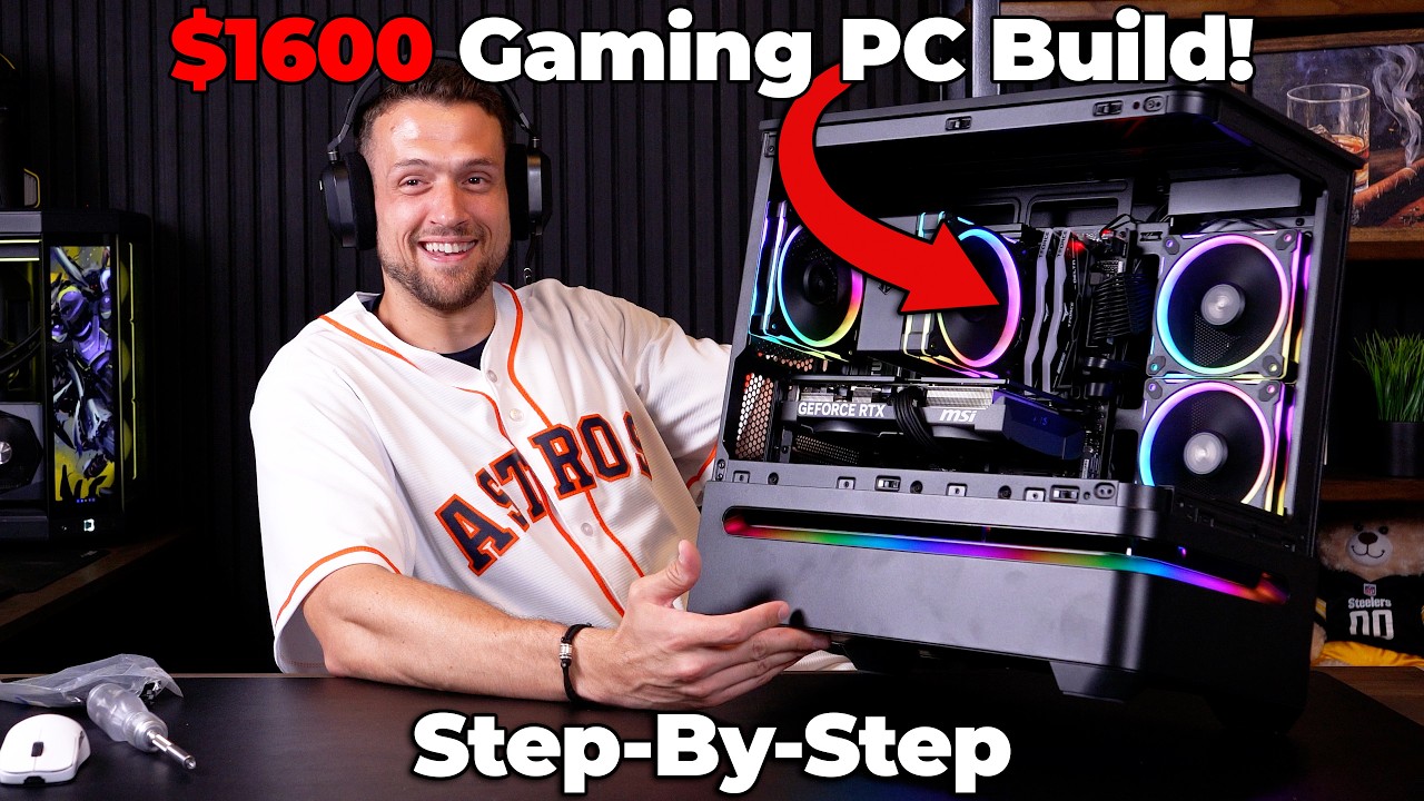 How to Build a $1,600 Gaming PC (Ryzen 5 9600X and RTX 5070) - BBZ #1