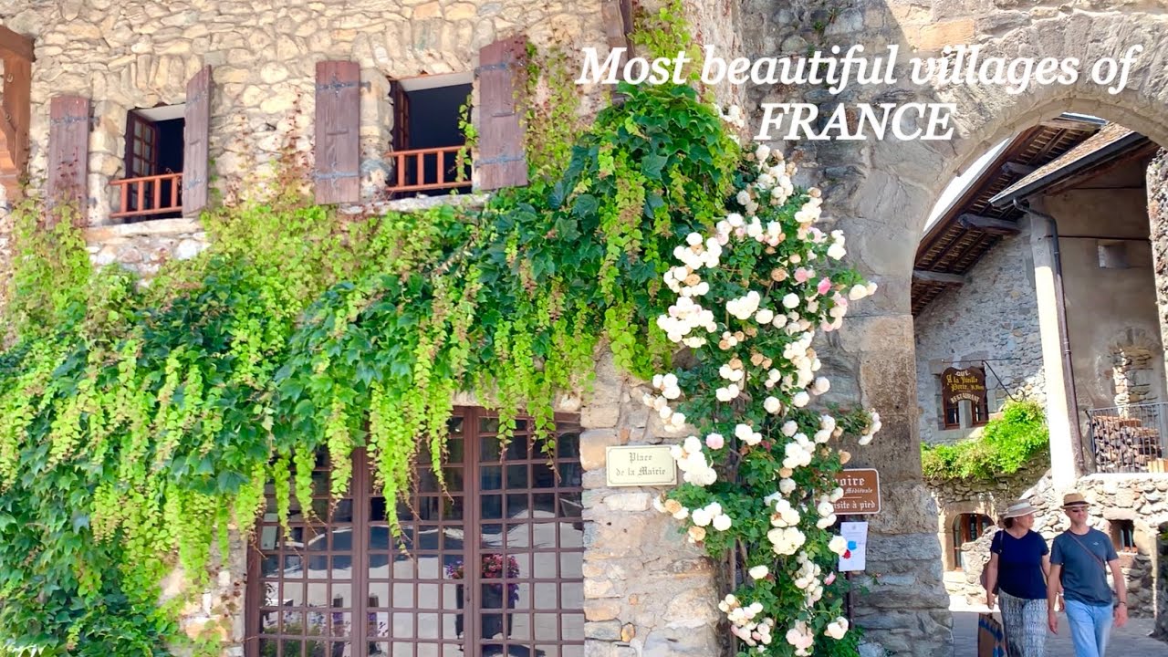 Most beautiful villages of France -Yvoire- フランスで最も美しい村 - イヴォワール＊花の村 | 絵本やおとぎ話の世界へ | スイス ジュネーブ レマン湖