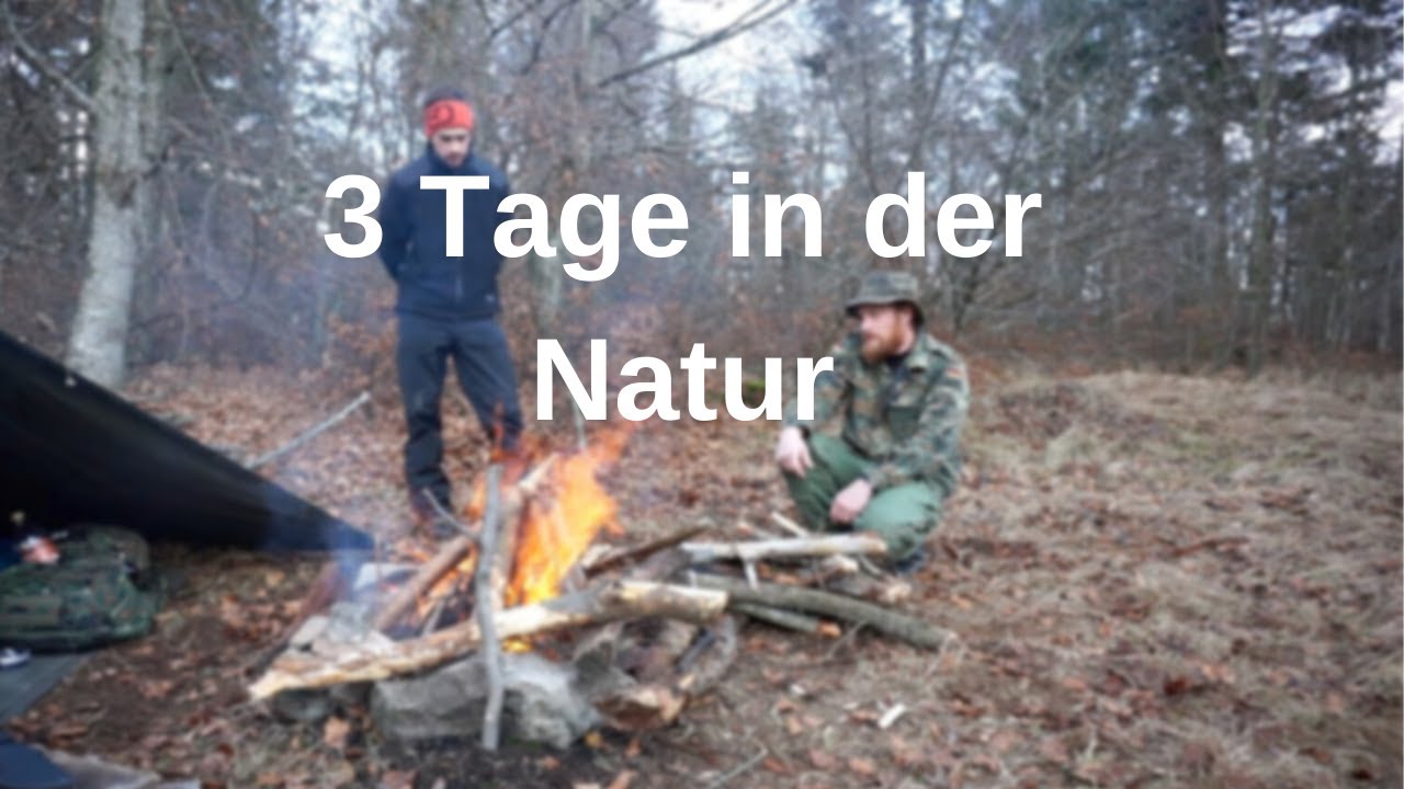 3 Tage im Wald - mit Bushcrafter unterwegs Natur Bayerischer Wald / MyWoid