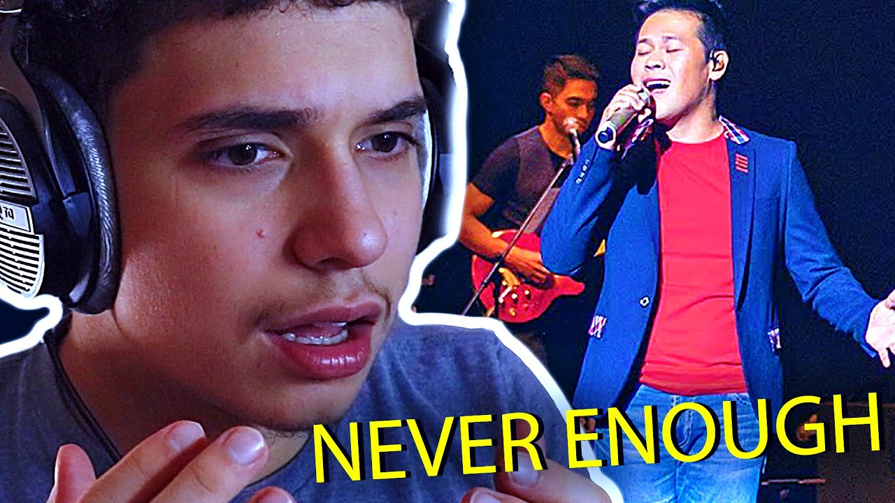 Rapper Reacts to Marcelito Pomoy Performing 'Never Enough' (One Magical Night Concert)