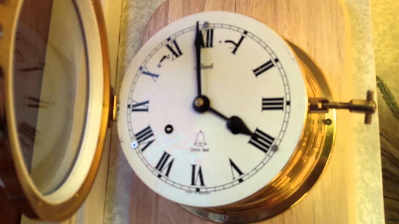 Hermle Ship's Bells Clock