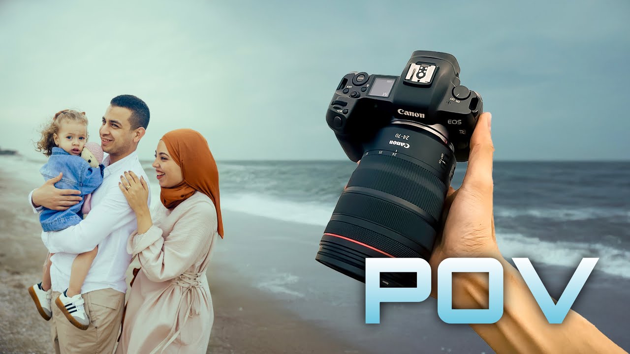 POV Photography: Cloudy Sky & Warm Family | Canon EOS R + RF 24-70