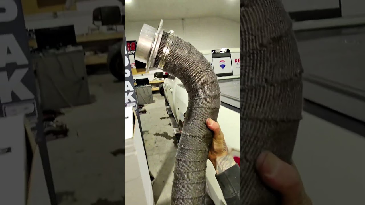Changing the downpipe on L5P Duramax 