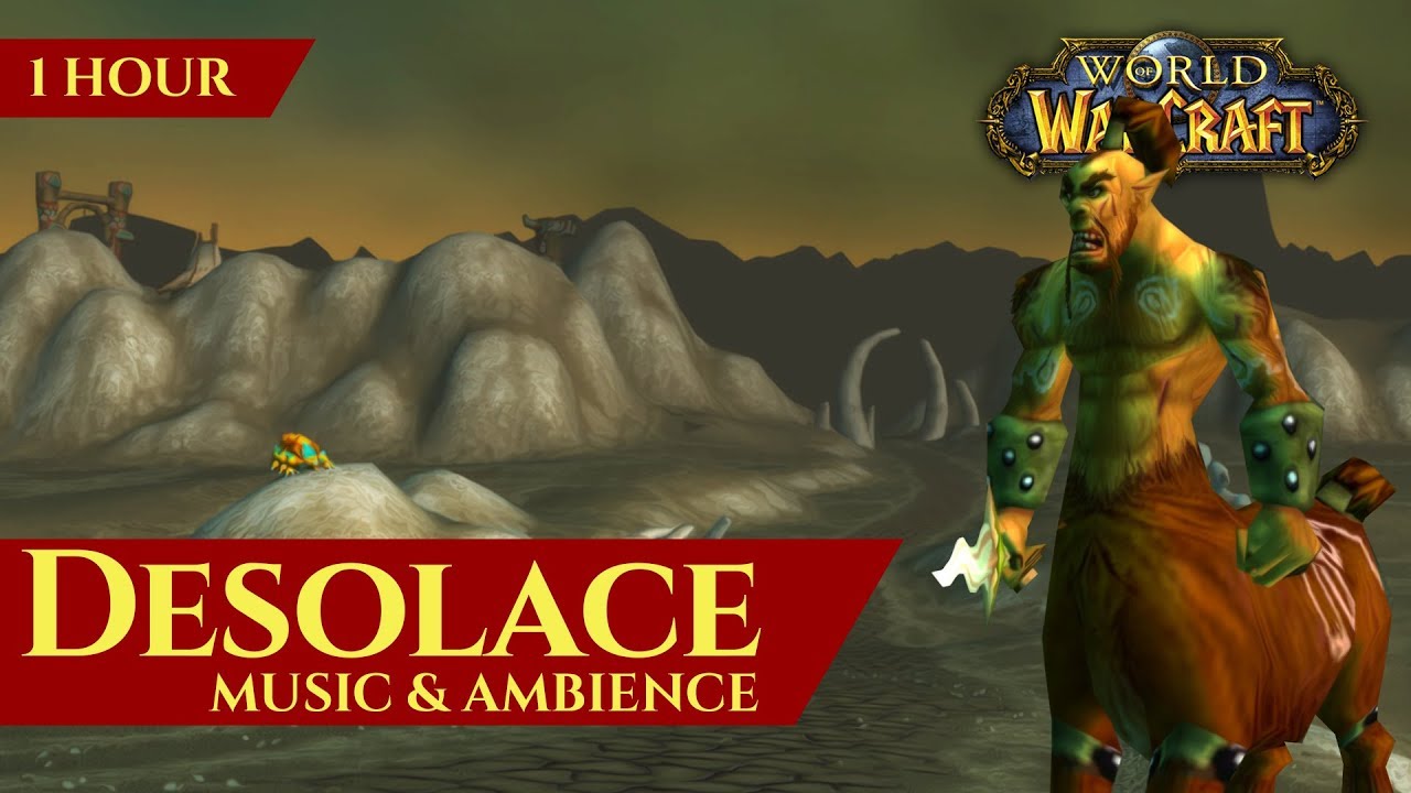 Vanilla Desolace - Music & Ambience (1 hour, 4K, World of Warcraft Classic)