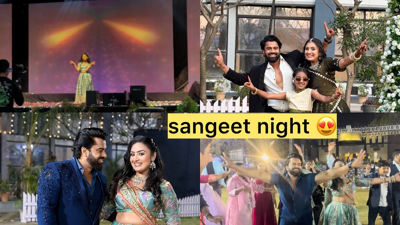mhendi & sangeet vlog 😍🥳￼ full on dhamal 