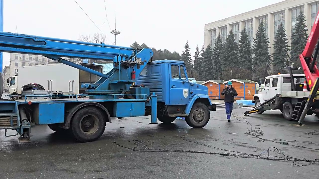 Кишинёв, ПВНС, центр сегодня днём. 28.01.2026