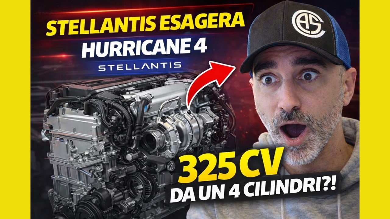 Il NUOVO motore Stellantis &egrave; ASSURDO: 325 CV da un 4 cilindri!