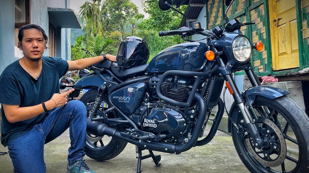 Tour of my New Bike🤗 SHOTGUN 650 by Royal Enfield | Honest Review |