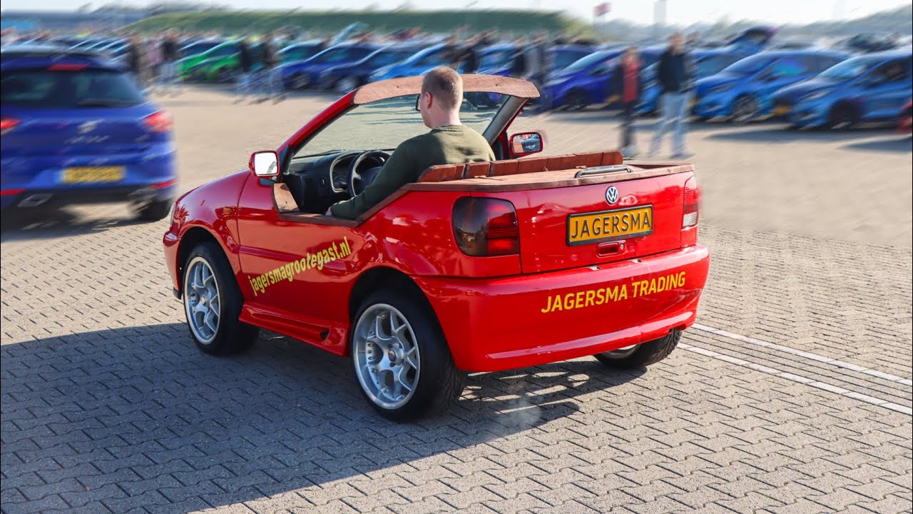 Modified Cars arriving on a Carshow | Deutsche Autofest 2022