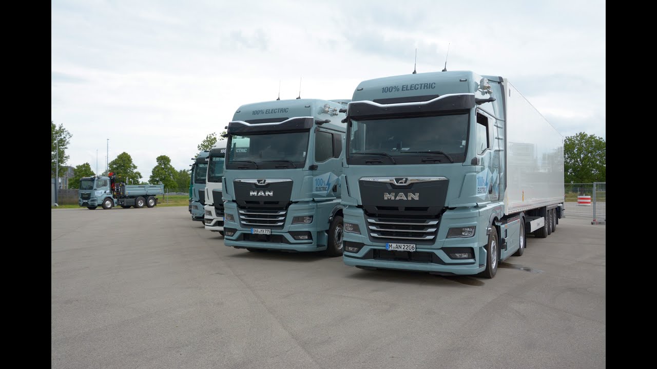 Elektryczne MAN-y na drogach Bawarii. MAN eTGS i eTGX
