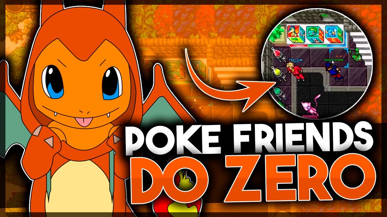 DO ZERO ao LEVEL 400 no POKE FRIENDS - ESSE CÓDIGO ajudou MUITO! | POKETIBIA que TEM para MOBILE!