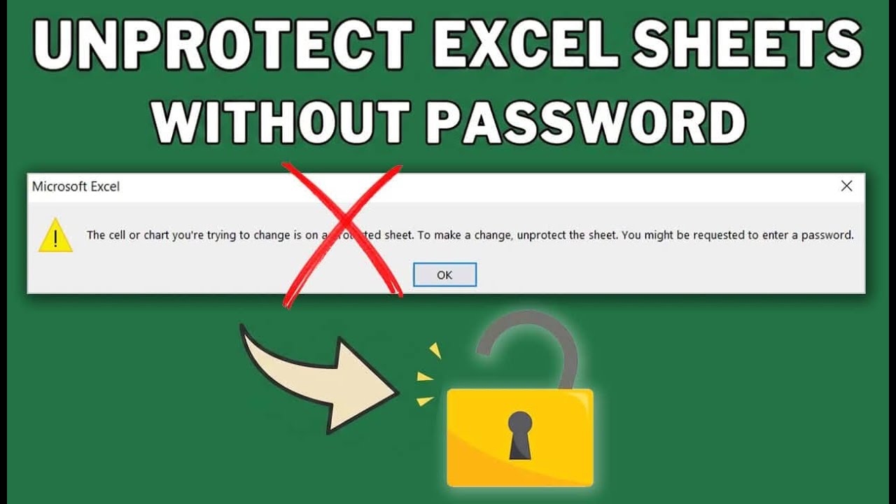 Как разблокировать защищённый лист Excel, если вы забыли пароль 🔓✅