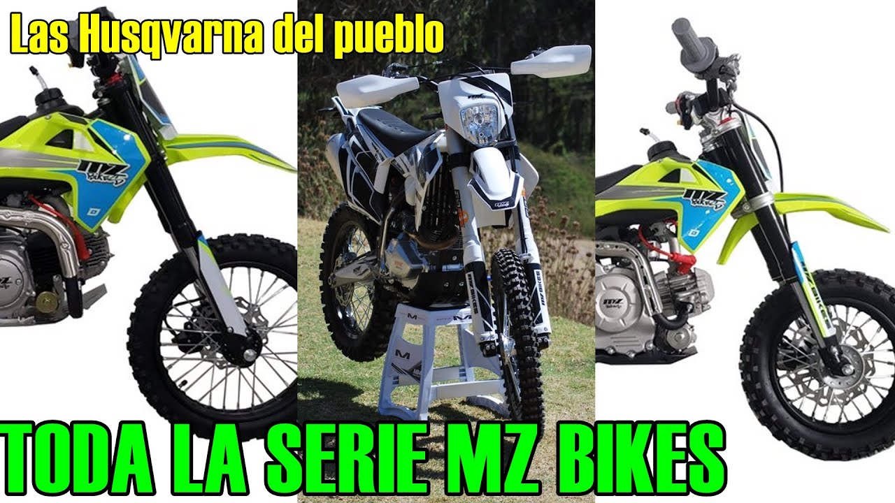 HABLEMOS DE MZ BIKES || MZ PRN 250, MZ DK60, MZ DK110 || LAS NUEVAS HUSQVARNA CHINAS || ECUARIDERS