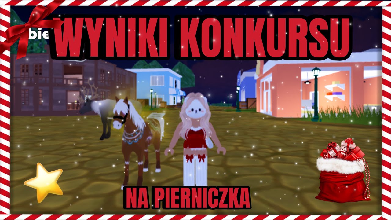 WYNIKI KONKURSU NA PIERNICZKA 🎄❤️ Horse valley 