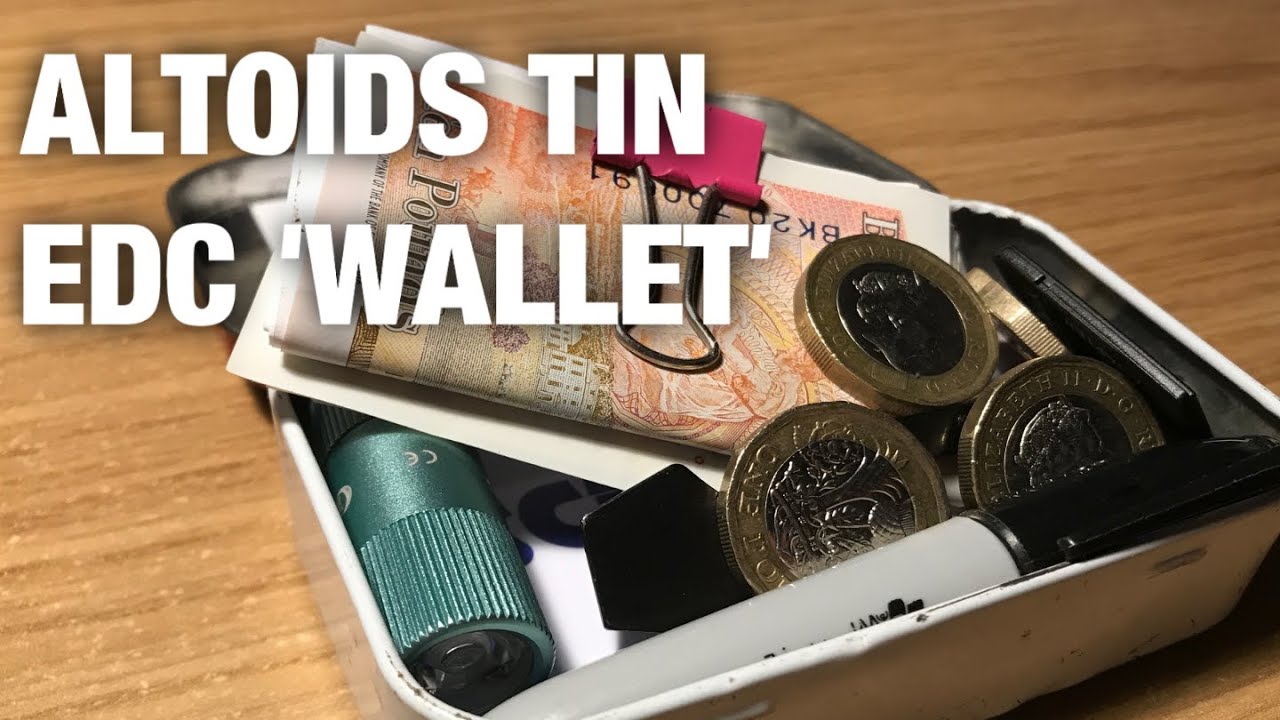 Altoids Tin Project - 'Wallet' and EDC