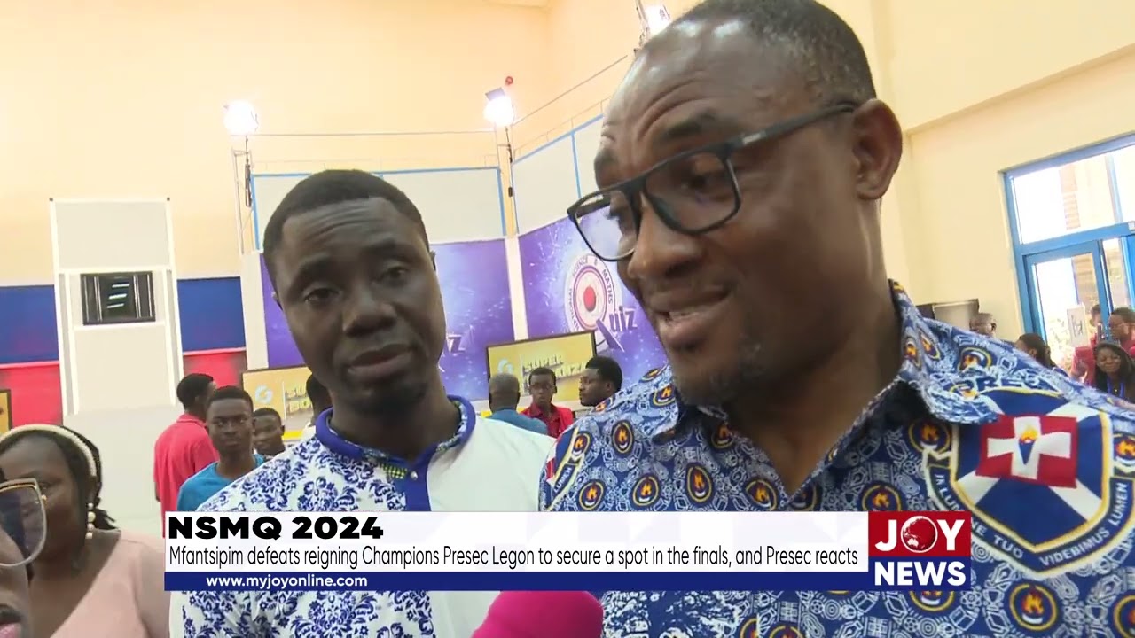 NSMQ 2024: Mfantsipim defeats reigning Champions PRESEC Legon to secure a spot in the finals