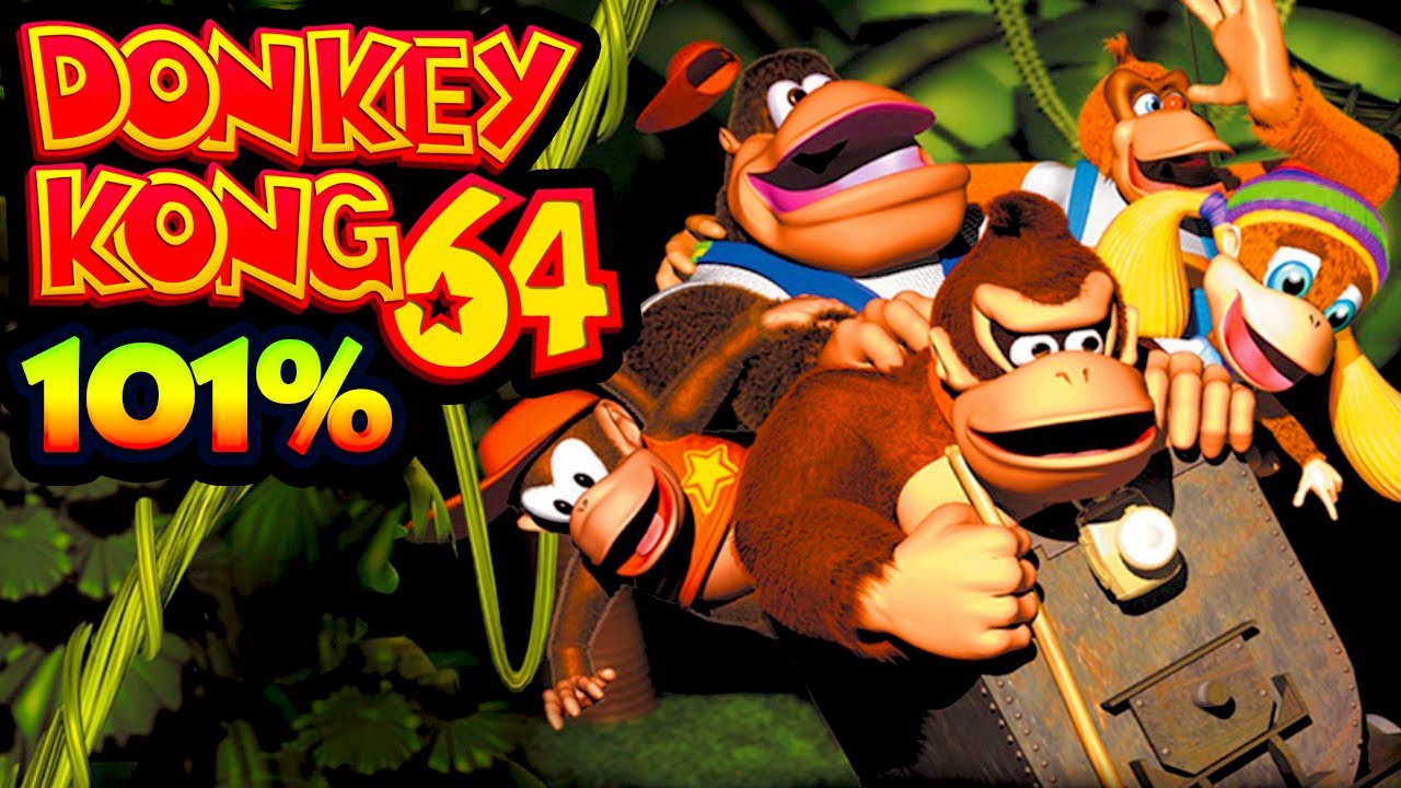 Donkey Kong 64 - 101% Longplay Full Game Walkthrough Guide No Commentary Gameplay Playthrough