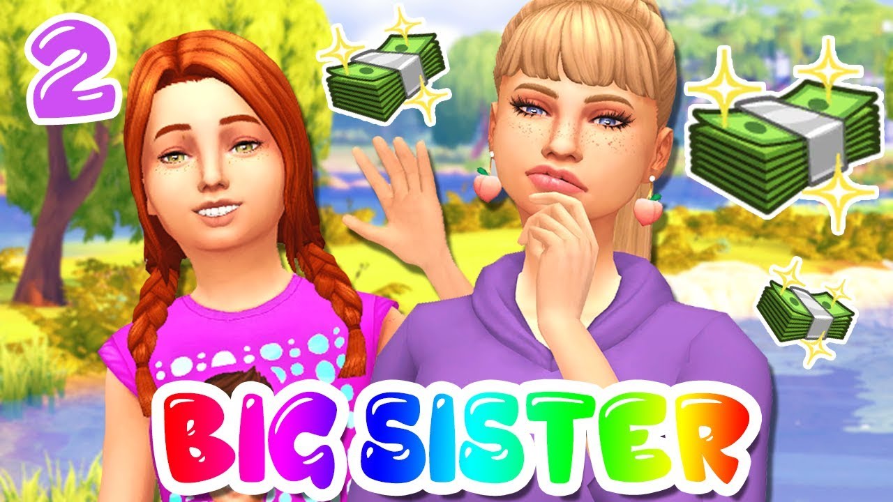 LEXI NEEDS MORE MONEY!! BIG SISTER CHALLENGE #2 | The Sims 4: Let's Play!